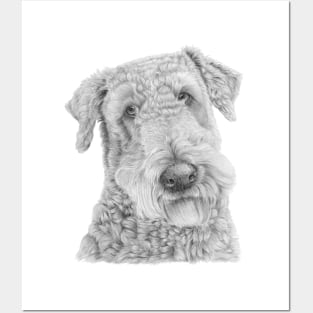 Airedale terrier Posters and Art